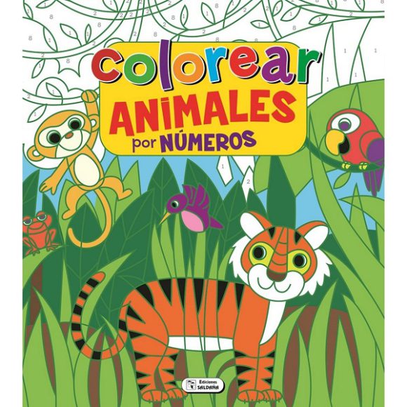 COLOREAR ANIMALES POR NUMEROS