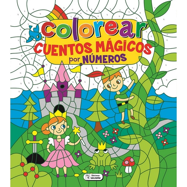 COLOREAR CUENTOS MAGICOS POR NUMEROS