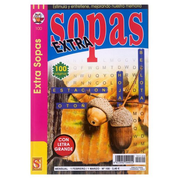 SOPAS DE LETRAS (EXTRA SOPAS) N°100