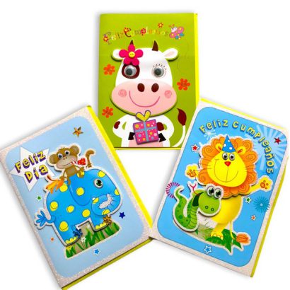POSTAL INFANTIL OJITOS