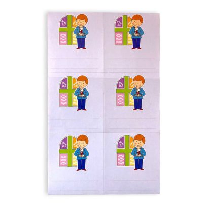 PAQ 96 ETIQUETAS ADH PRIMERA COMUNION /605