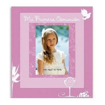 MI PRIMERA COMUNION LIBRO FOTO NIÑA
