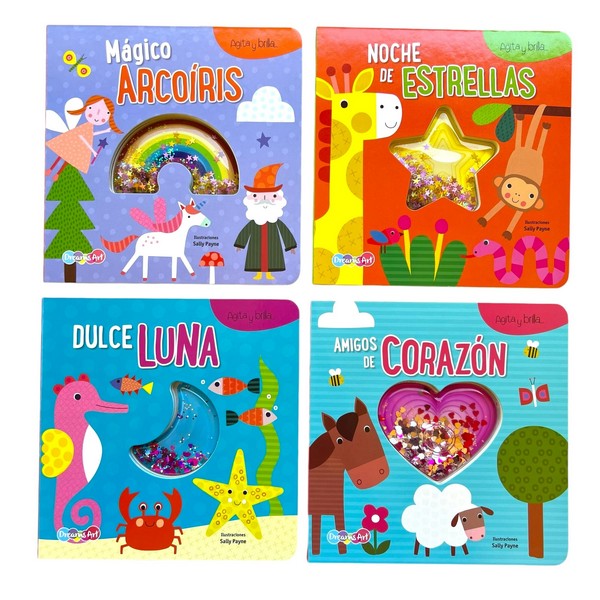 LIBRO AGITA Y BRILLA 4 TIT
