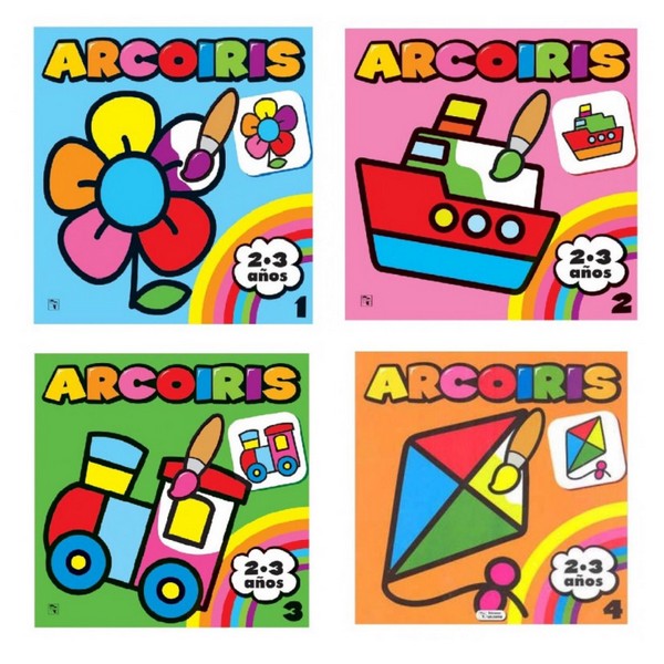ARCOIRIS 2 A 3 AÑOS PACKx2