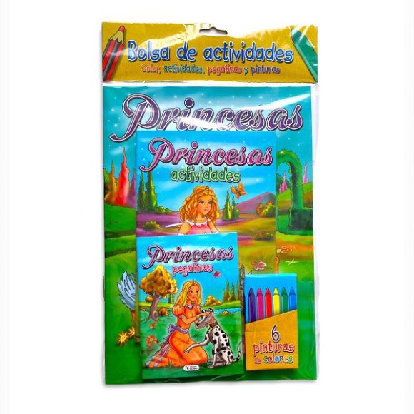 PRINCESAS COLOR BOLSA DE ACTIVIDADES