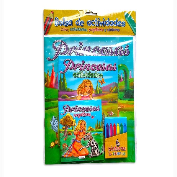 PRINCESAS COLOR BOLSA DE ACTIVIDADES