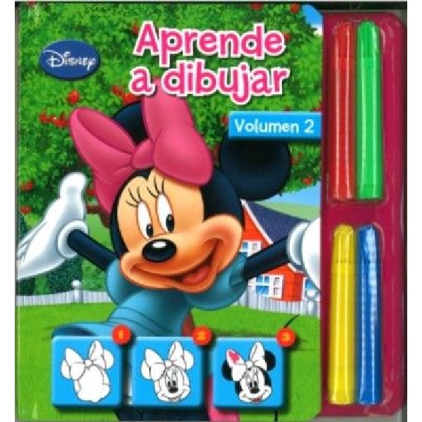 APRENDE A DIBUJAR DISNEY MINNIE VOL 02
