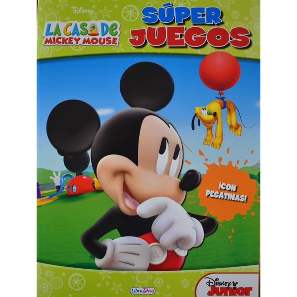 SUPER JUEGOS VERDE COLECCION SUPER ACTIVIDADES LA CASA DE MICKEY