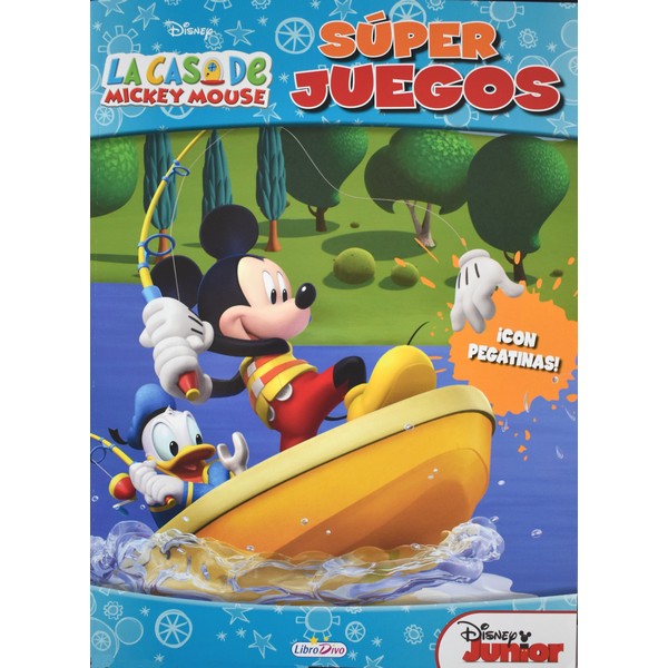 SUPER JUEGOS CELESTE COLECCION SUPER ACTIVIDADES LA CASA DE MICKEY