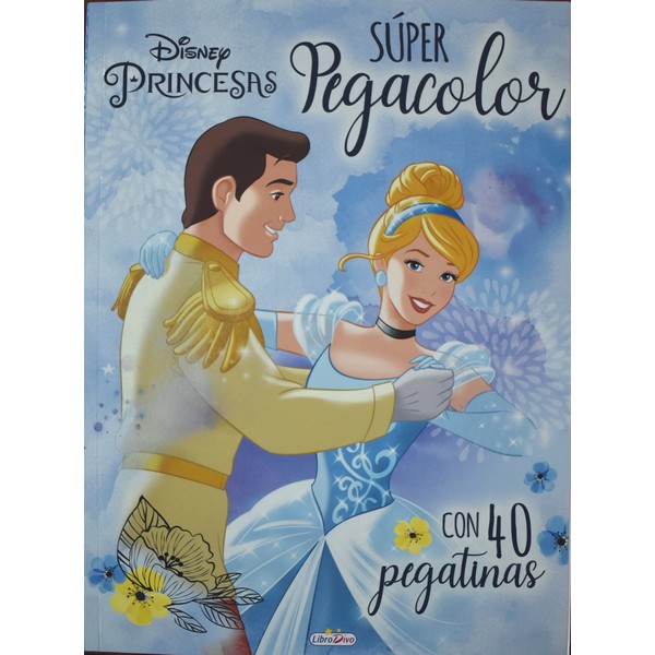 SUPER PEGACOLOR PRINCESAS DISNEY CELESTE