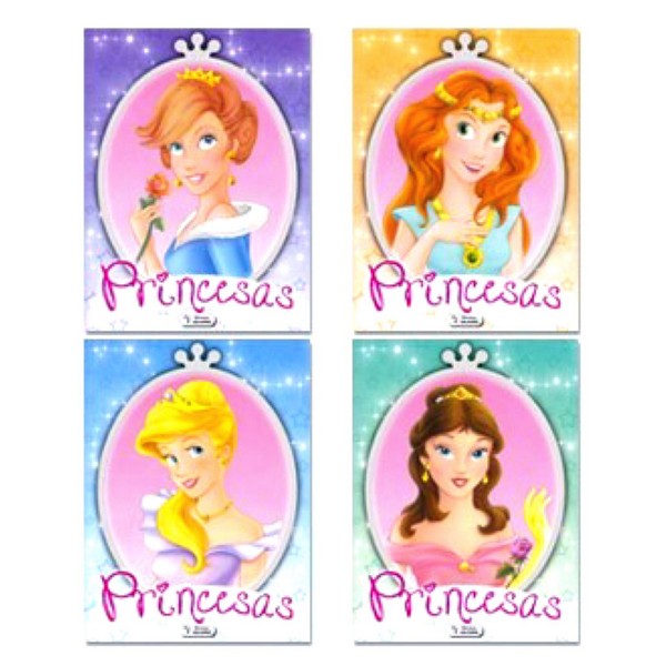 PRINCESAS COLECCCION PRINCESAS GLITTER COLOR