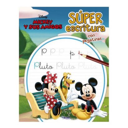 SUPER ESCRITURA MICKEY Y SUS AMIGOS