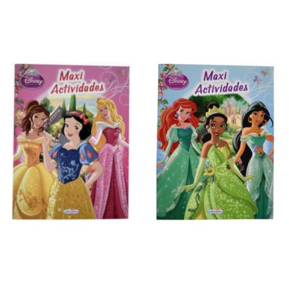 PRINCESAS DISNEY MAXI ACTIVIDADES 2 TITULOS