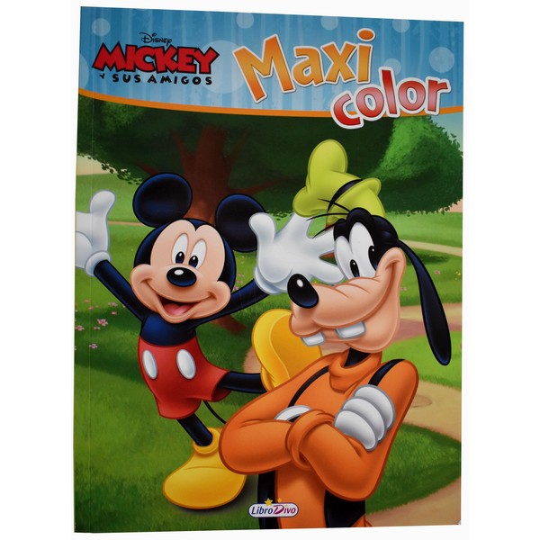 MAXI COLOR MICKEY Y SUS AMIGOS VERDE