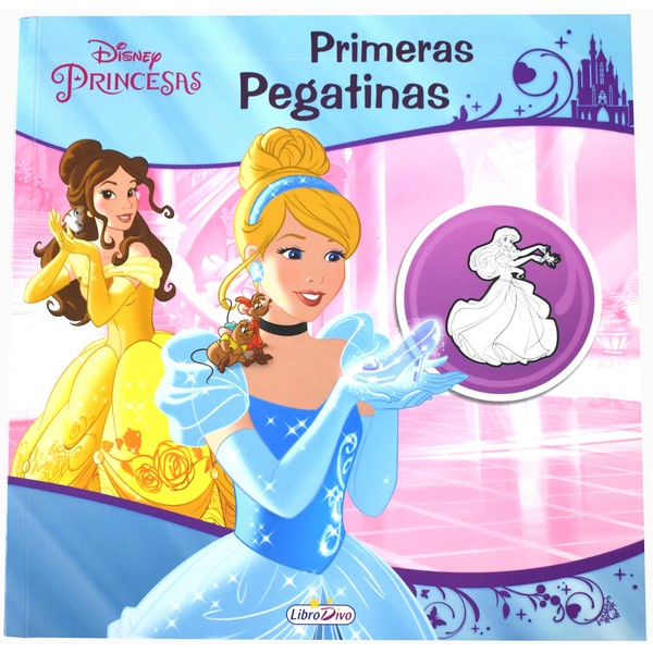 PRIMERAS PEGATINAS PRINCESAS CELESTE