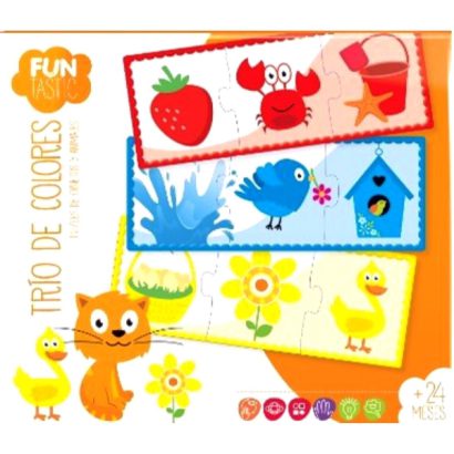 TRIO DE COLORES FUNTASTIC PUZZLE