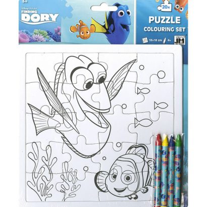 SET PUZLE COLOREABLE BUSCANDO A DORY