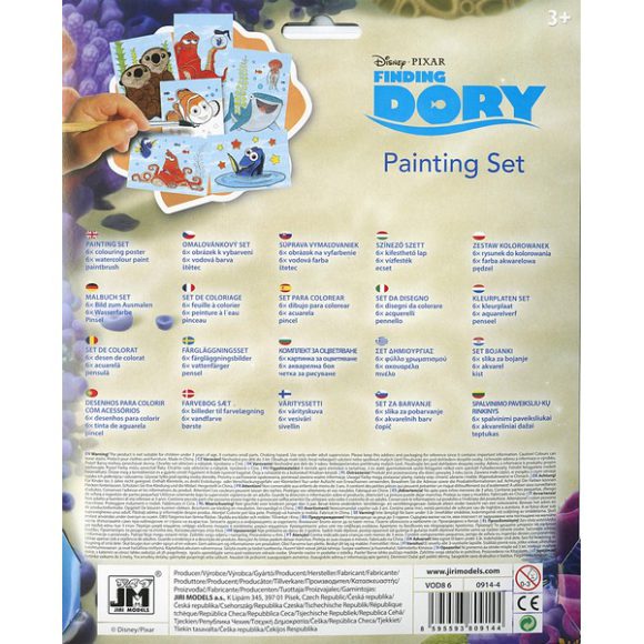 SET COLOREAR CON ACUARELAS BUSCANDO A DORY - Imagen 2