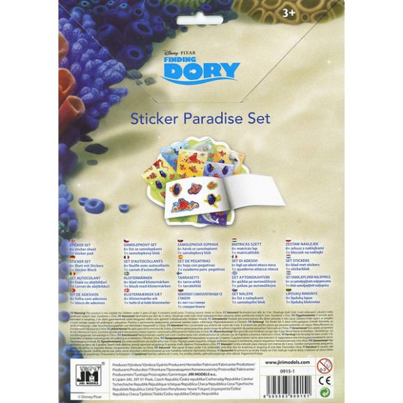 SET CUADERNO Y PEGATINAS BUSCANDO A DORY - Imagen 2