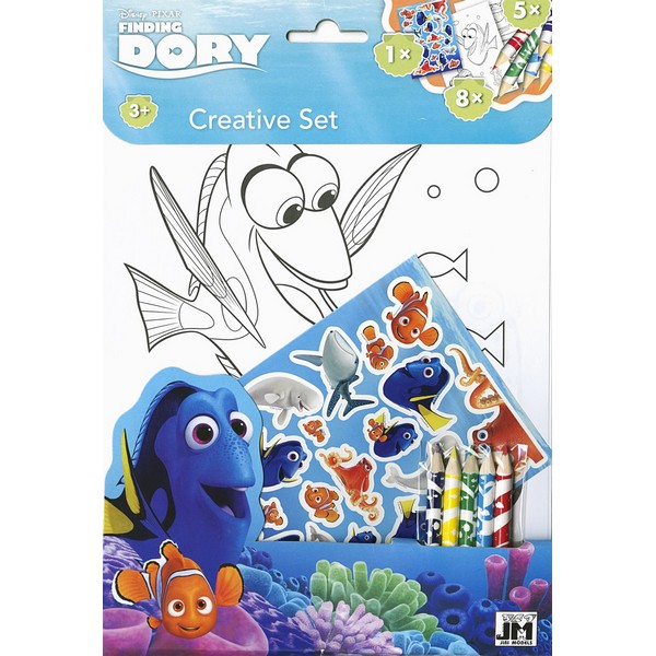 SET COLOREAR CON PEGATINAS BUSCANDO A DORY