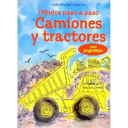 CAMIONES Y TRACTORES DIBUJO PASO A PASO