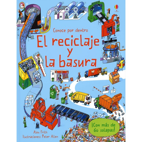 RECICLAJE Y LA BASURA CONOCE POR DENTRO CON SOLAPAS