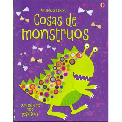 COSAS DE MONSTRUOS CON PEGATINAS