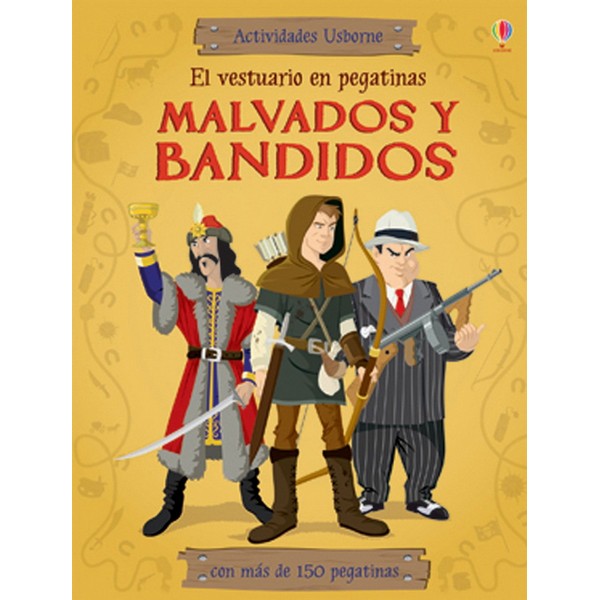 VESTUARIO EN PEGATINAS MALVADOS Y BANDIDOS