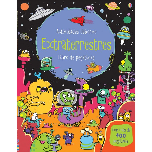 EXTRATERRESTRES LIBRO CON PEGATINAS