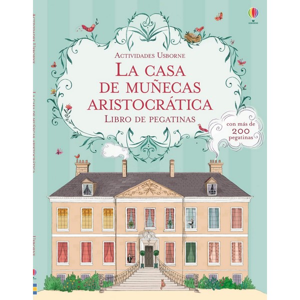CASA MUÑECAS ARISTOCRATICA LIBRO DE PEGATINAS