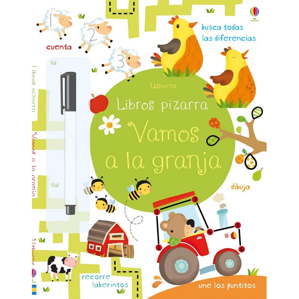 VAMOS A LA GRANJA LIBROS PIZARRA