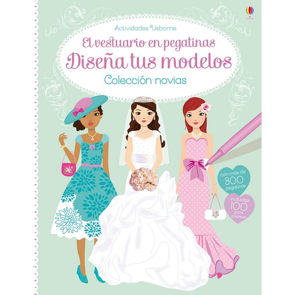 DISEÑA TUS MODELOS COLECCION NOVIAS CON PEGATINAS