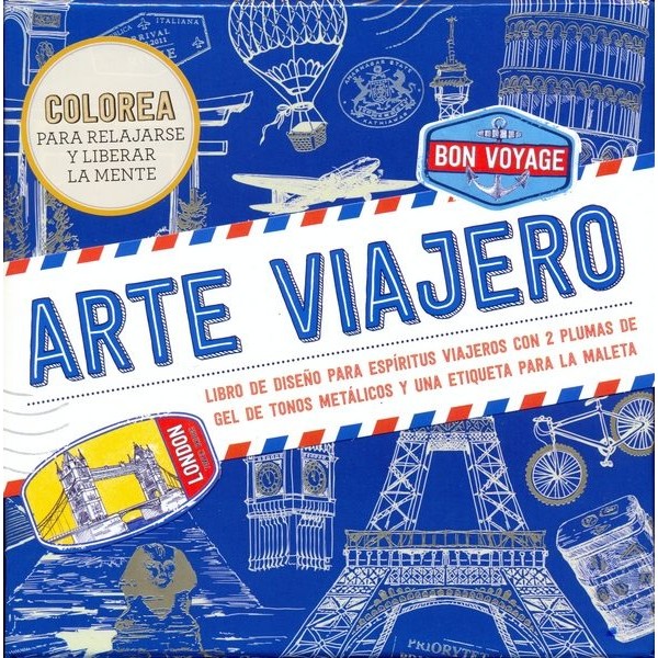ARTE VIAJERO INC PLUMAS DE GEL Y ETIQUETA