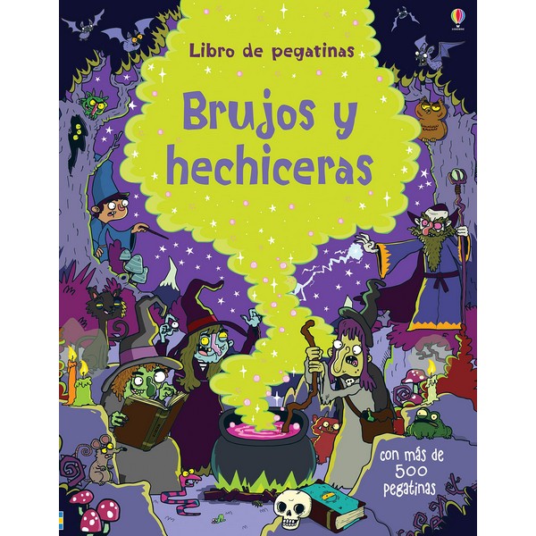 BRUJOS Y HECHICERAS CON PEGATINAS