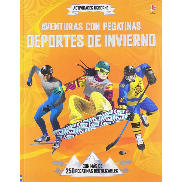 DEPORTES DE INVIERNO LIBRO DE PEGATINAS