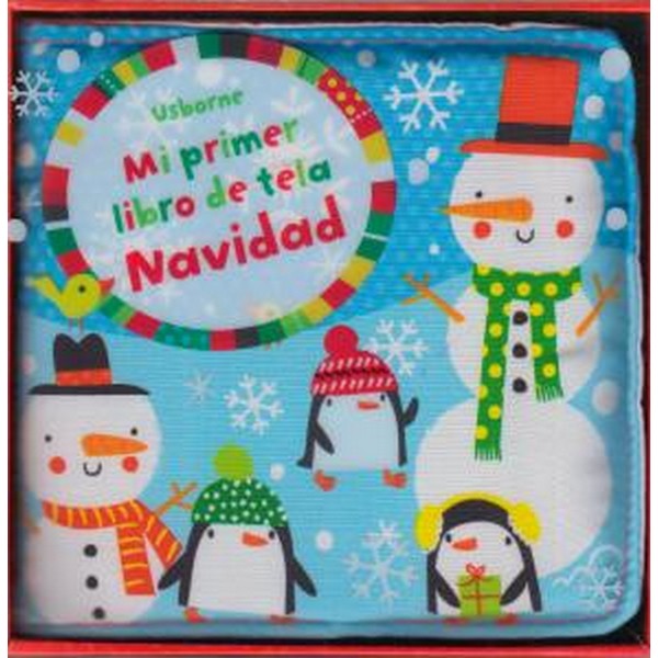 MI PRIMER LIBRO DE TELA NAVIDAD