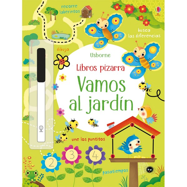 VAMOS AL JARDIN LIBROS PIZARRA