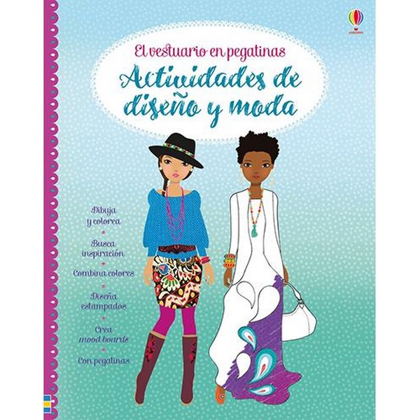 ACTIVIDADES DE DISEÑO Y MODA VESTUARIO EN PEGATINAS