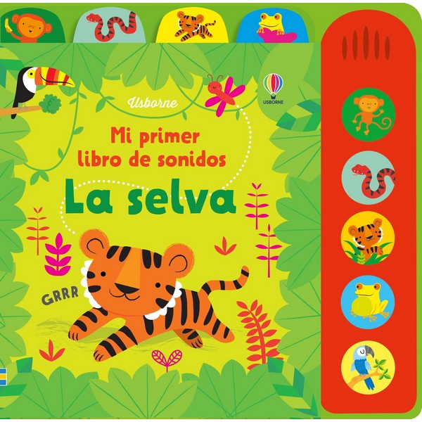 SELVA MI PRIMER LIBRO DE SONIDOS