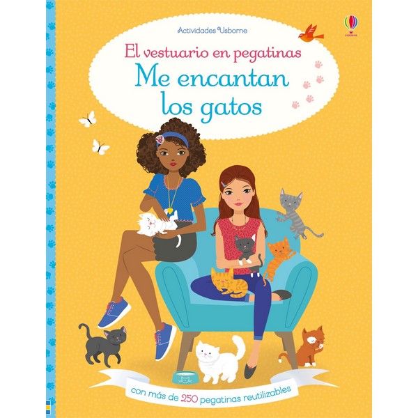ME ENCANTAN LOS GATOS VESTUARIO EN PEGATINAS