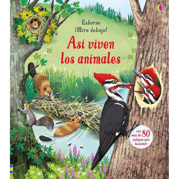 ASI VIVEN LOS ANIMALES MIRA DEBAJO CON SOLAPAS