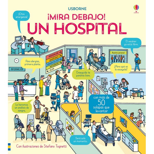 UN HOSPITAL MIRA DEBAJO CON SOLAPAS