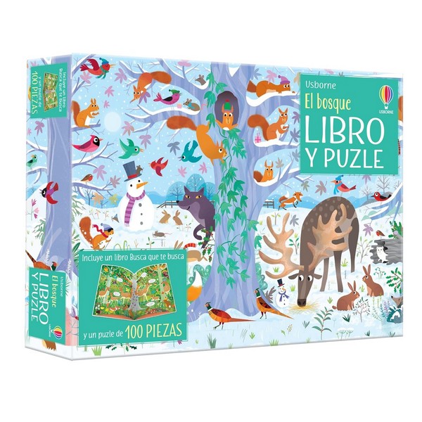 EL BOSQUE LIBRO Y PUZLE