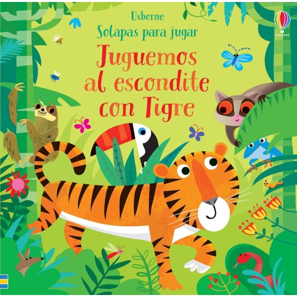 JUGUEMOS AL ESCONDITE CON TIGRE SOLAPAS PARA JUGAR