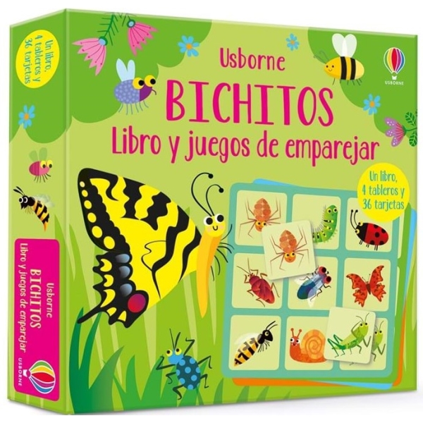 BICHITOS LIBRO Y JUEGOS DE EMPAREJAR