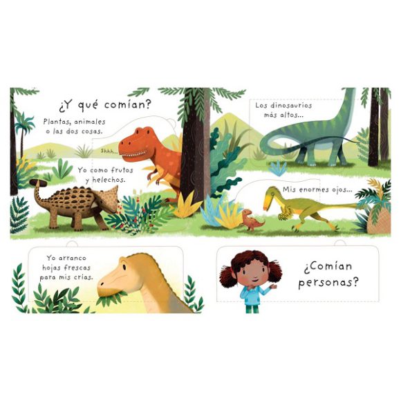 EXISTIERON DE VERDAD LOS DINOSAURIOS PEQUEÑAS GRANDES PREGUNTAS CON SOLAPAS - Imagen 2