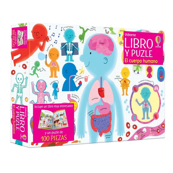 CUERPO HUMANO LIBRO Y PUZLE