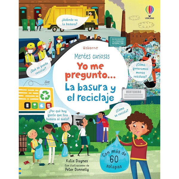 YO ME PREGUNTO LA BASURA Y EL RECICLAJE CON SOLAPAS