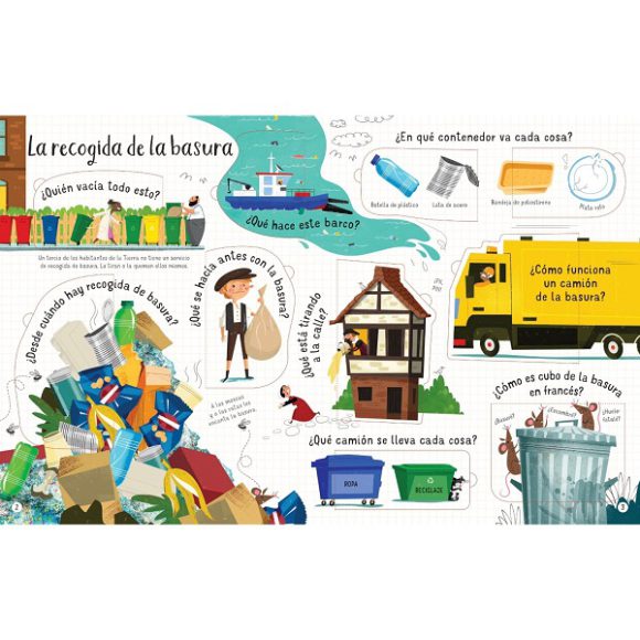 YO ME PREGUNTO LA BASURA Y EL RECICLAJE CON SOLAPAS - Imagen 4