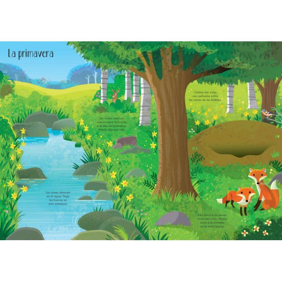 EN UN BOSQUE MI PEQUEÑO LIBRO DE PEGATINAS - Imagen 3